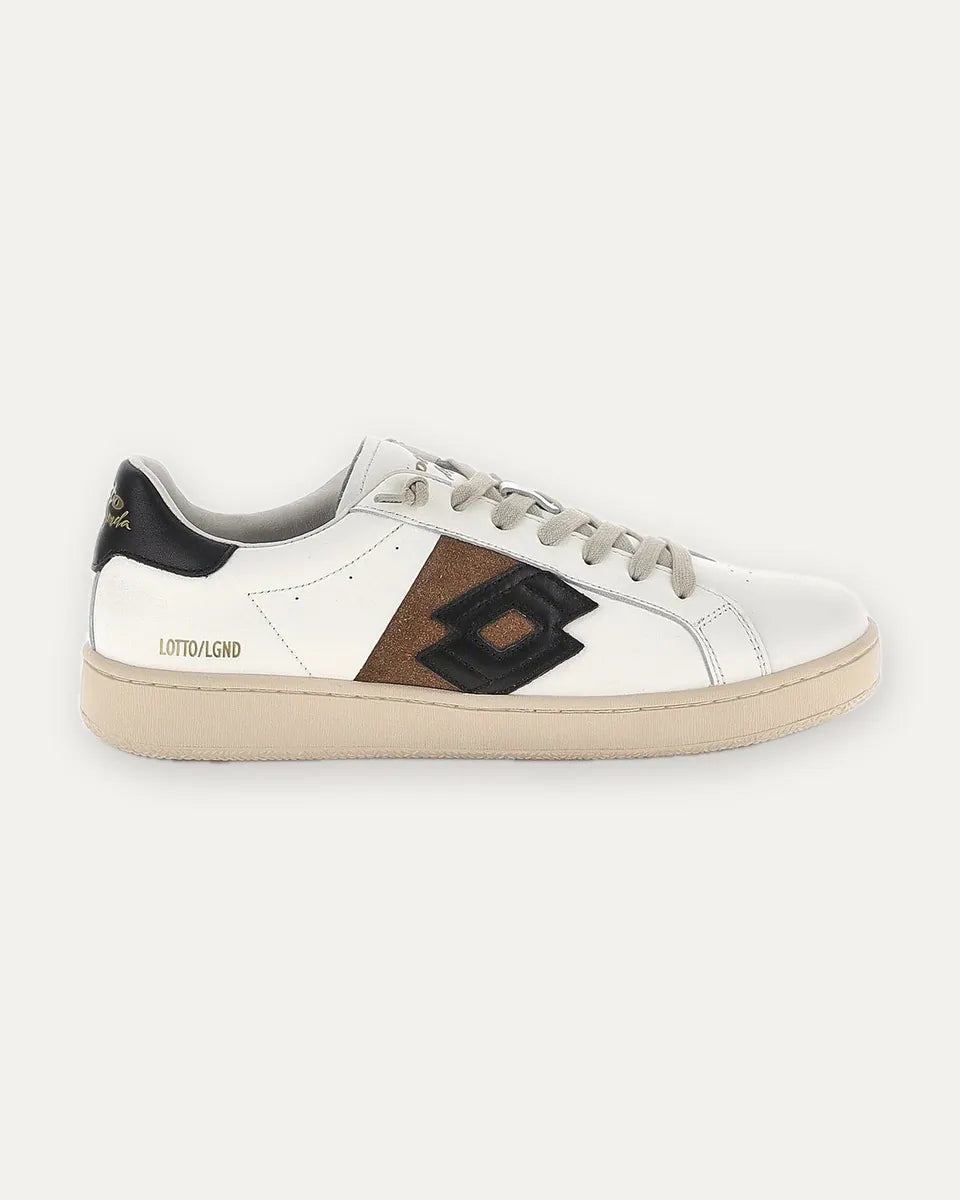 Sneaker Autograph 3 con logo nero Lotto Leggenda, foto 1 di 4