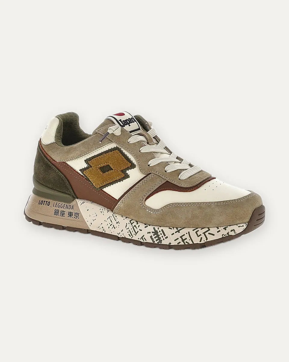Sneaker Tokyo Ginza 1 beige Lotto Leggenda, foto 2 di 4
