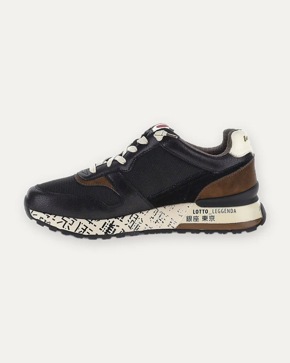 Sneaker Tokyo Ginza nera Lotto Leggenda, foto 3 di 4