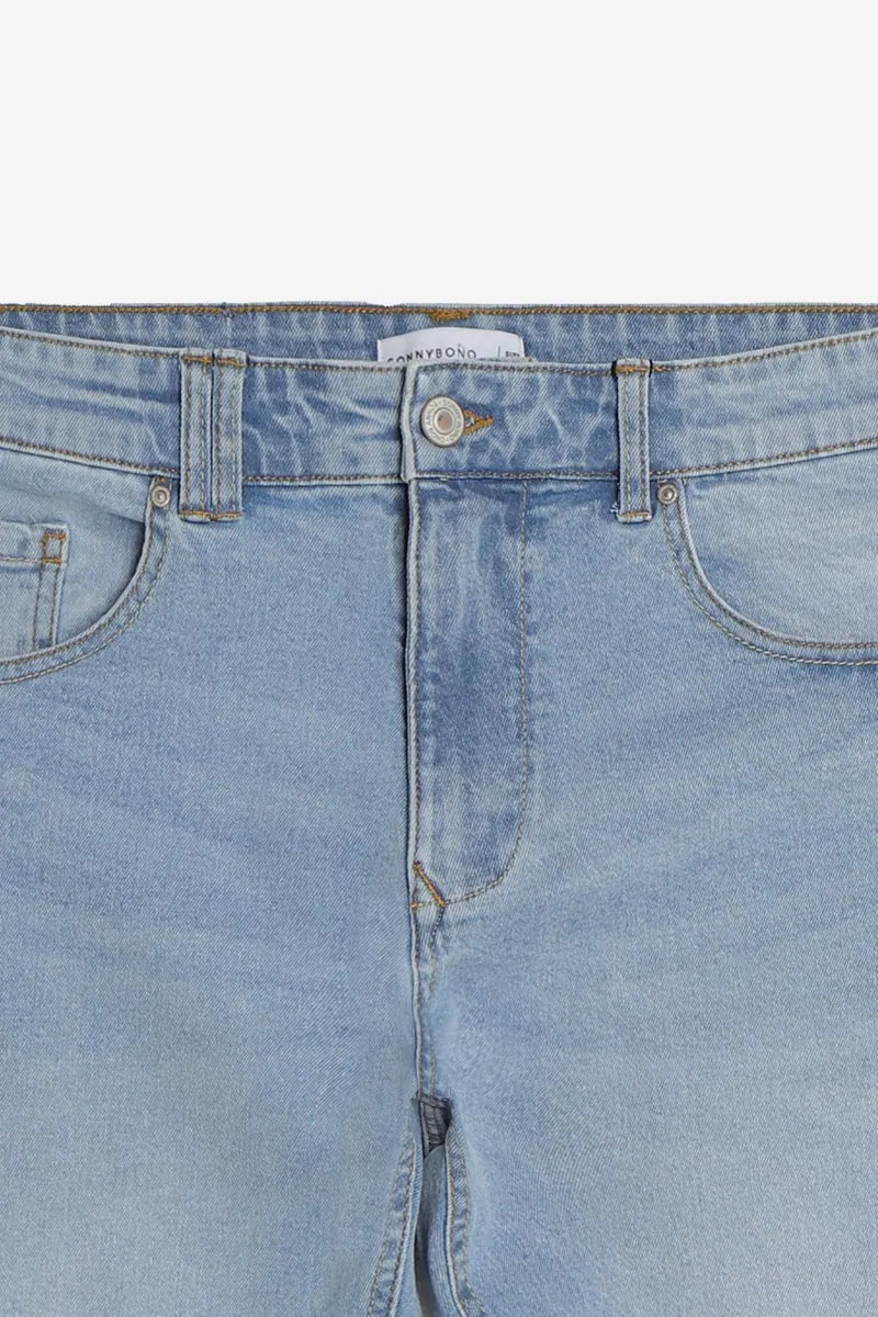 jeans slim fit sonny bono, celeste, foto 2 di 4