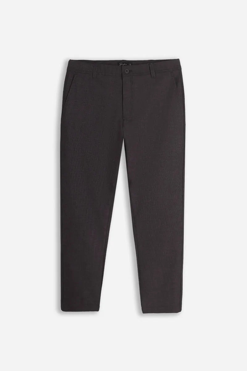 pantalone morbido con tasche all'americana sonny bono, testa di moro, foto 1 di 4