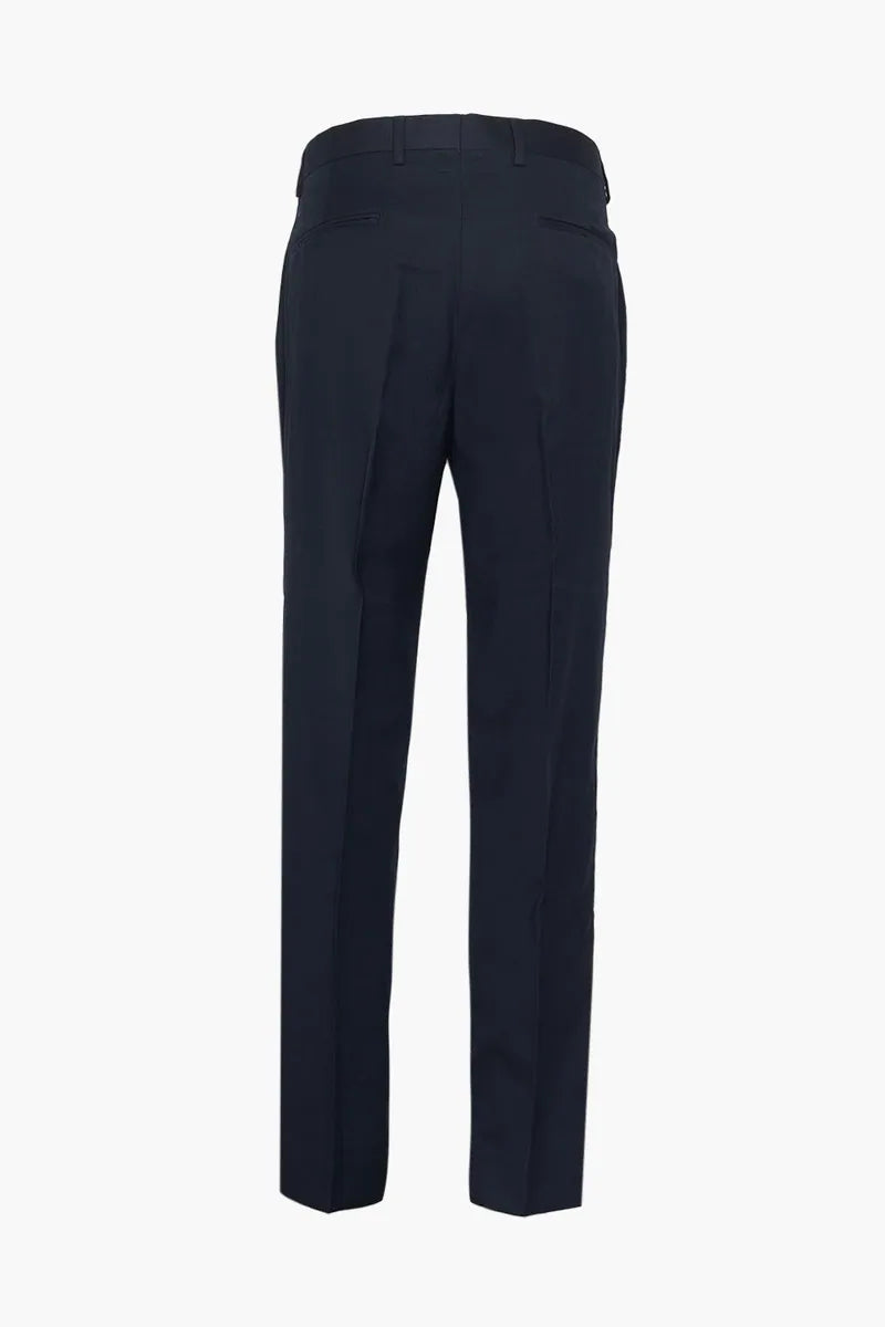 abito classico con giacca a due bottoni sorbino, blu navy, foto 4 di 4