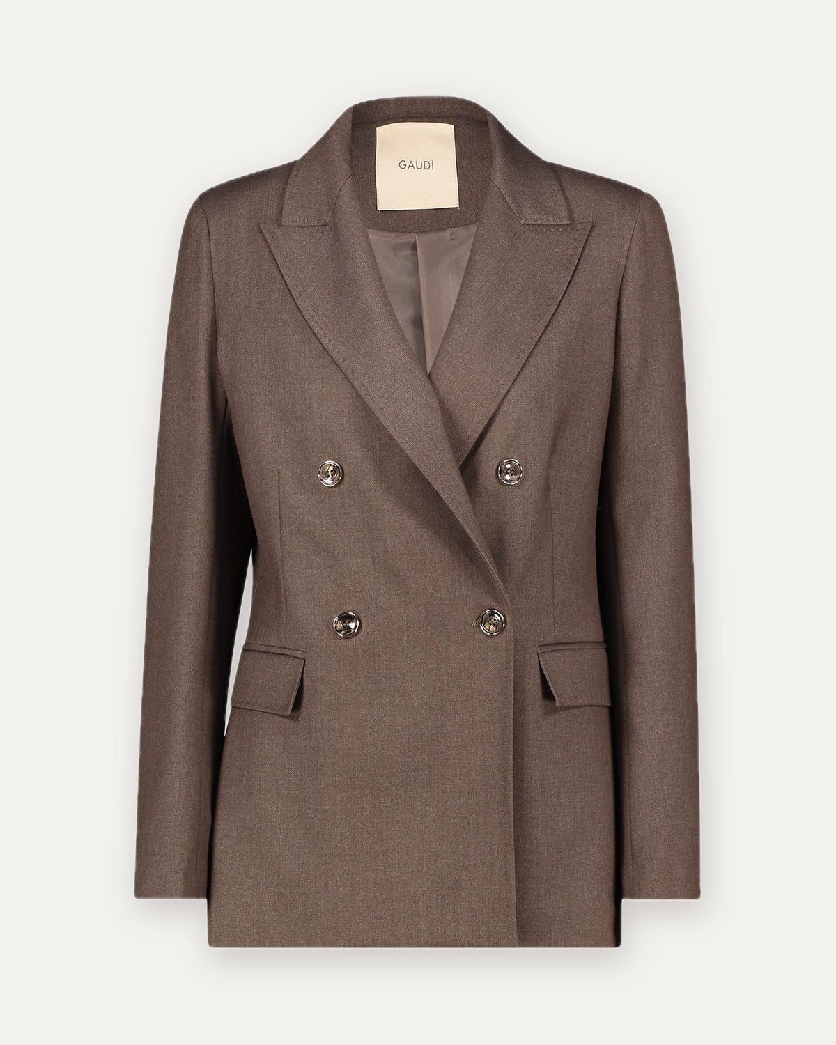 blazer doppiopetto gaudì, marrone, foto 1 di 2
