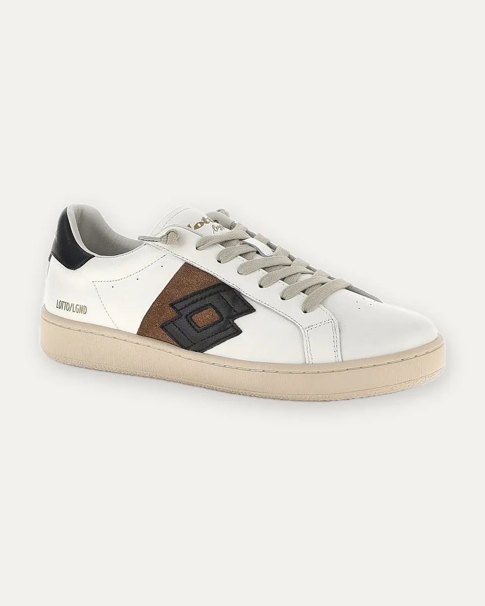 Sneaker Autograph 3 con logo nero Lotto Leggenda, foto 2 di 4
