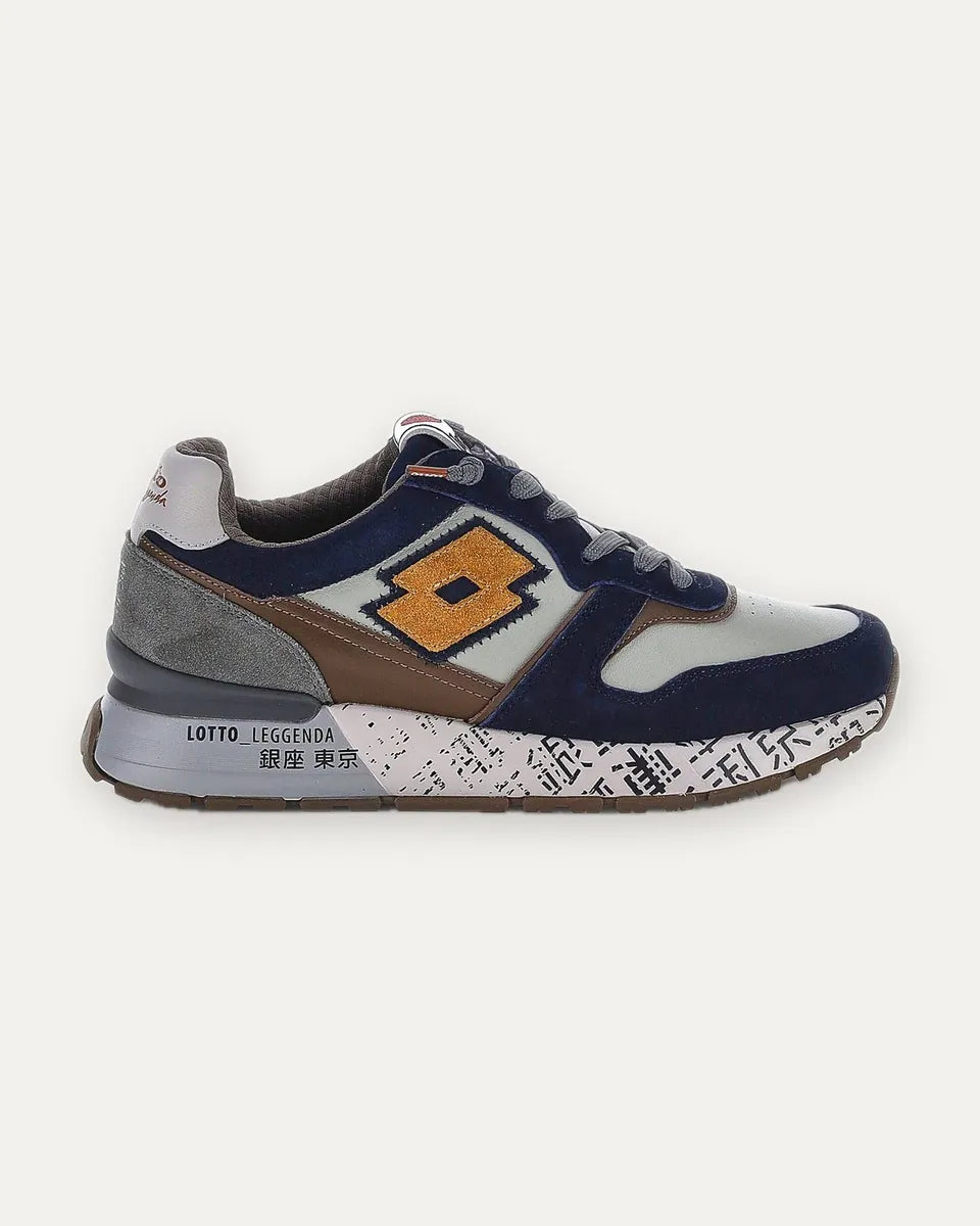 Sneaker Tokyo Ginza 1 blu scuro Lotto Leggenda, foto 1 di 4