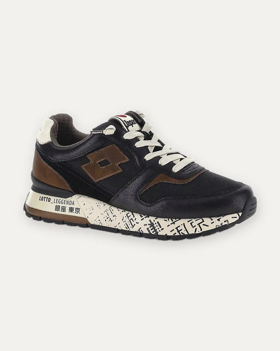 Sneaker Tokyo Ginza nera Lotto Leggenda, foto 2 di 4