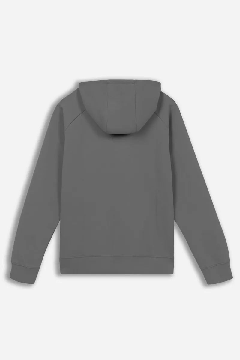 felpa con zip, cappuccio e tasche sonny bono, grigio scuro, foto 3 di 3