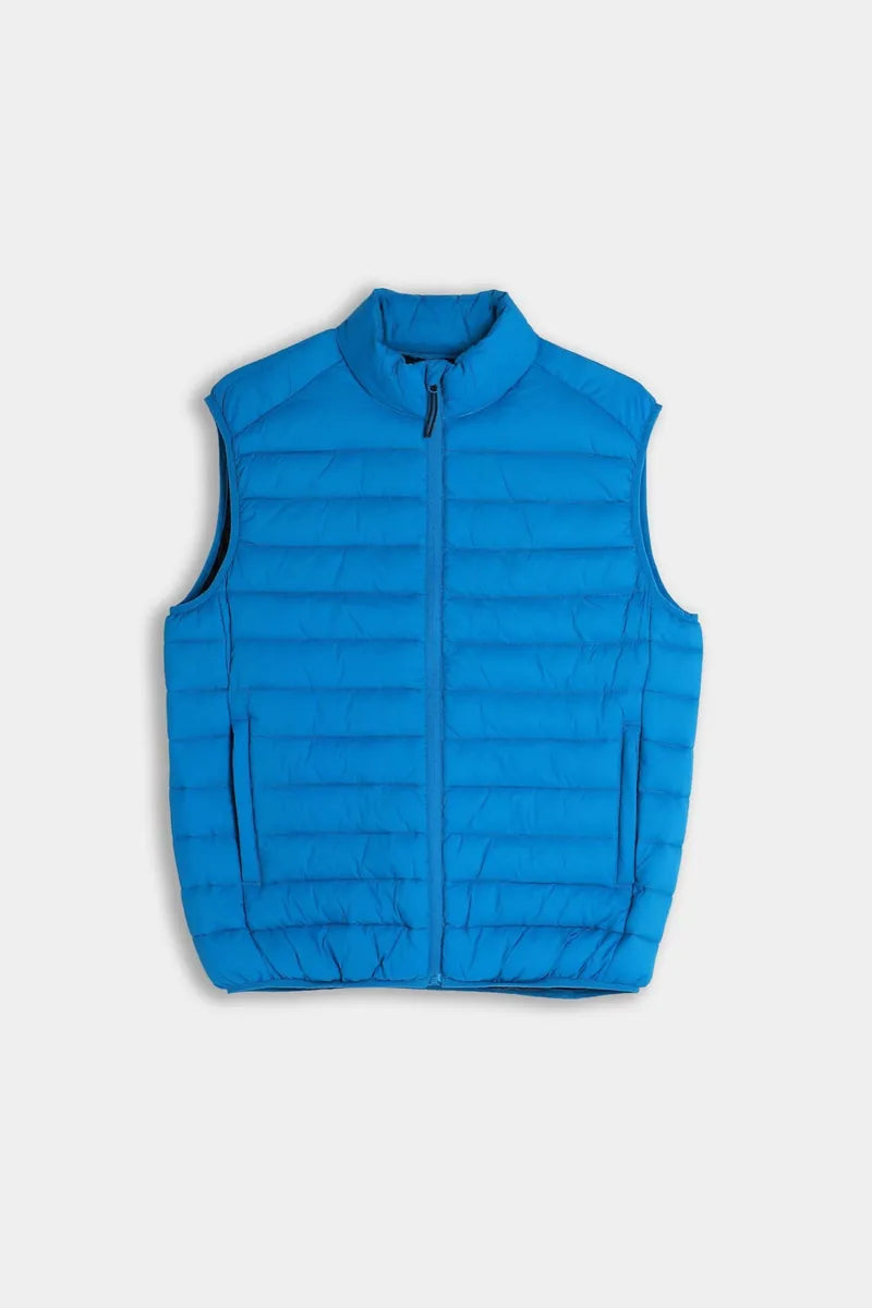 gilet trapuntato sonny bono, ottanio, foto 1 di 3