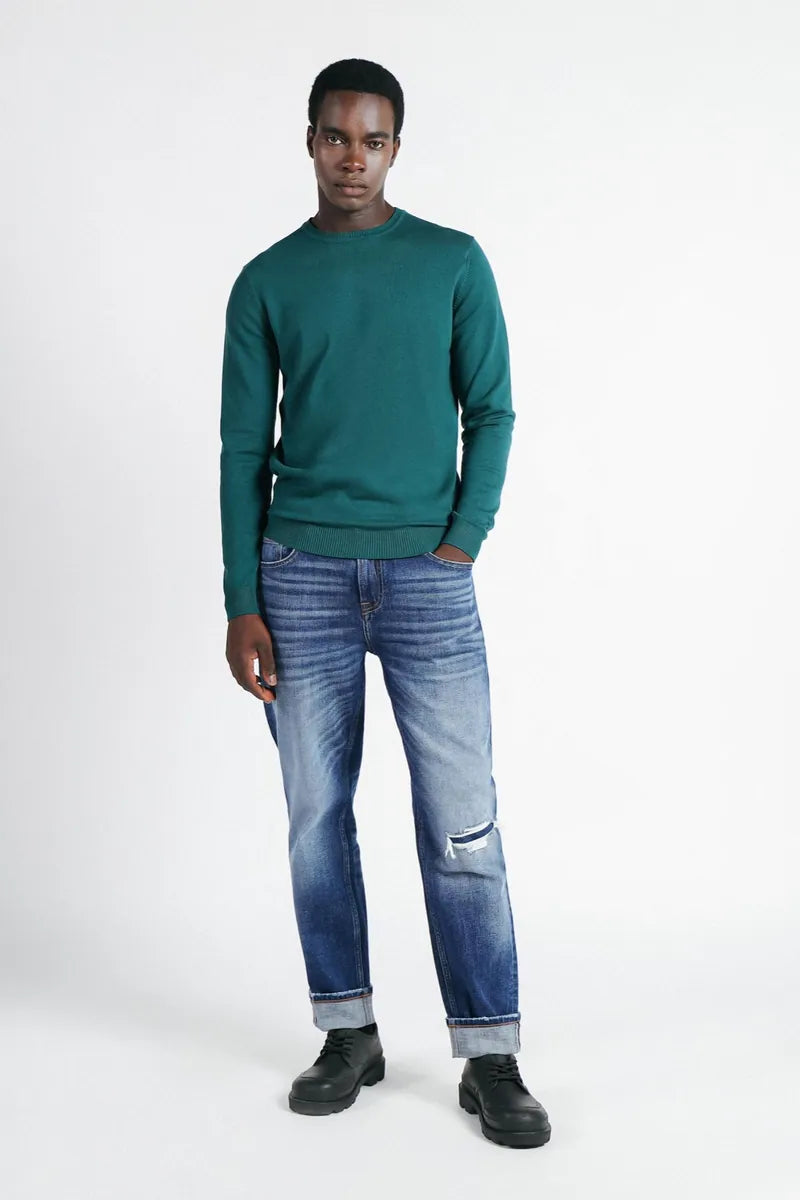 jeans loose fit sonny bono, indaco, foto 1 di 4