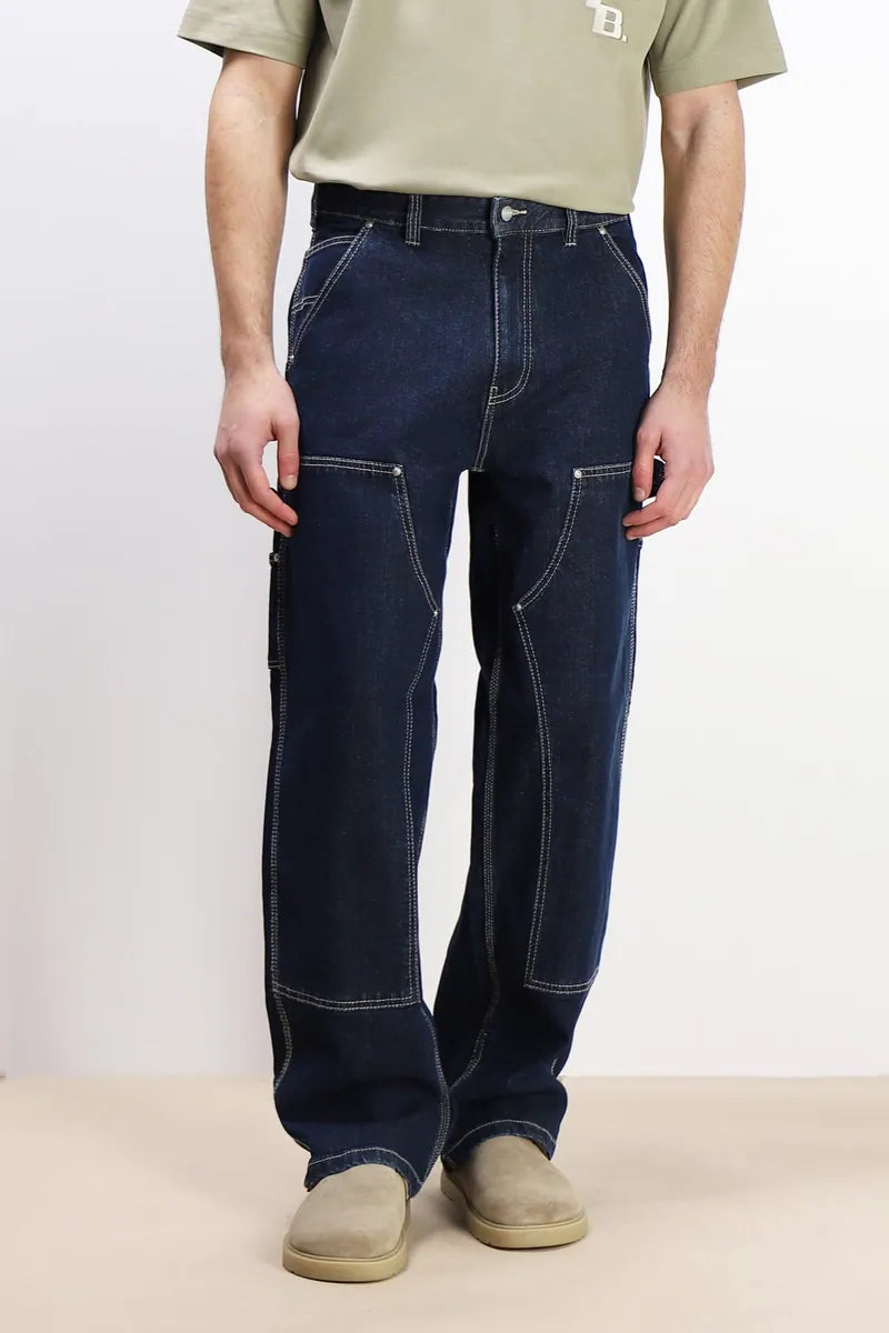jeans worker sonny bono, blu, foto 1 di 4