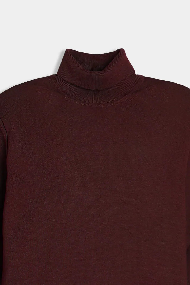 maglia dolcevita sonny bono, vinaccia, foto 3 di 3
