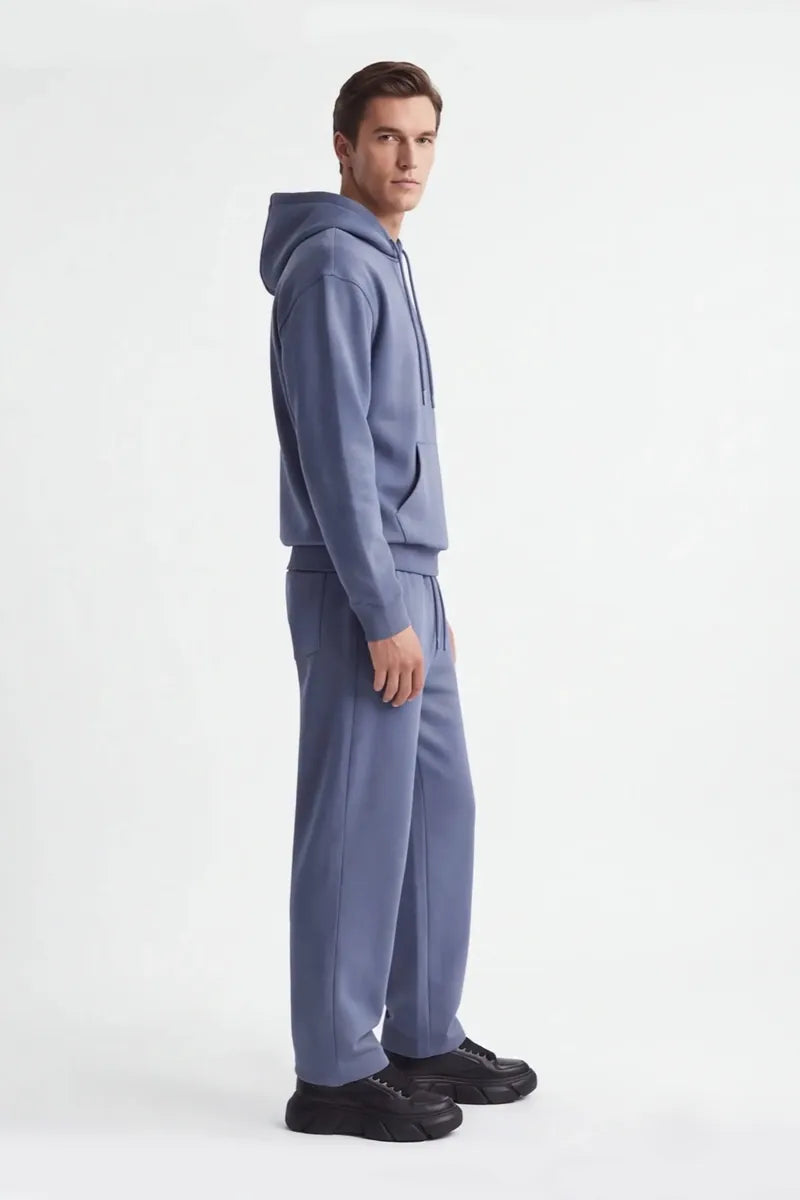 pantalone jogger oversize in felpa sonny bono, polvere, foto 1 di 4
