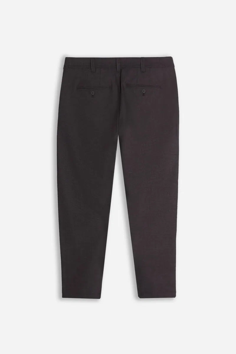 pantalone morbido con tasche all'americana sonny bono, testa di moro, foto 3 di 4