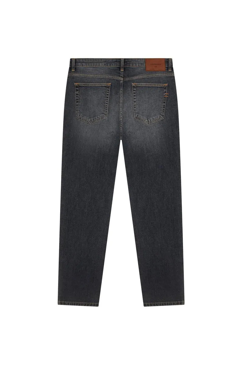 jeans 5 tasche slim fit grigio sorbino, grigio, foto 2 di 2